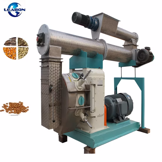 1000-2000kg/H Alfalfa Grains Feed Pellet Production Line for Cow, Horse, Camel