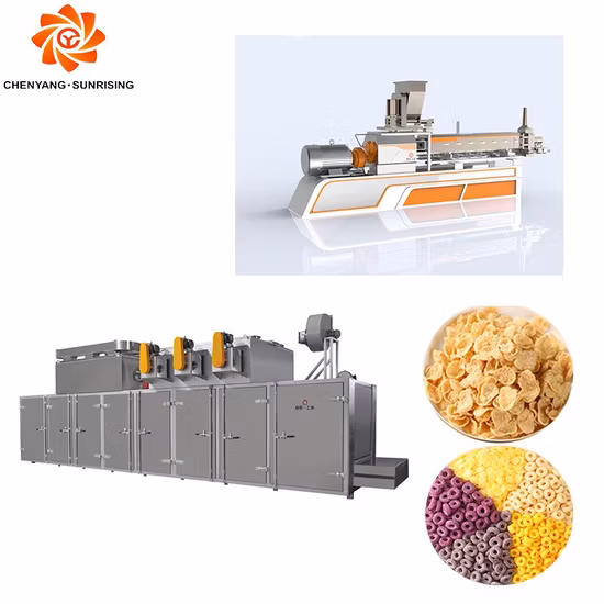 Phenix Machinery의 식품 가공용 자동 콘플레이크 콘플레이크 아침 시리얼 제조 기계