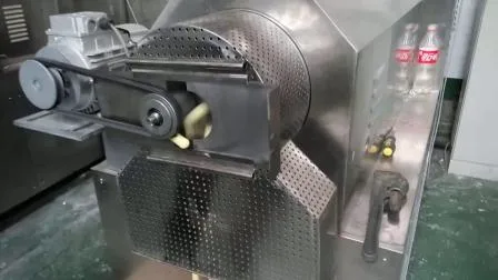 튀기지 않은 스낵을 기반으로 한 부풀린 시리얼을 가공하는 기계