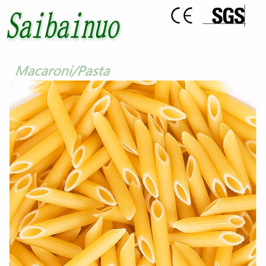 중국 제조업체 이탈리아 파스타 압출기 생산 라인 마카로니 메이커 120kg/h 스파게티 가공 기계